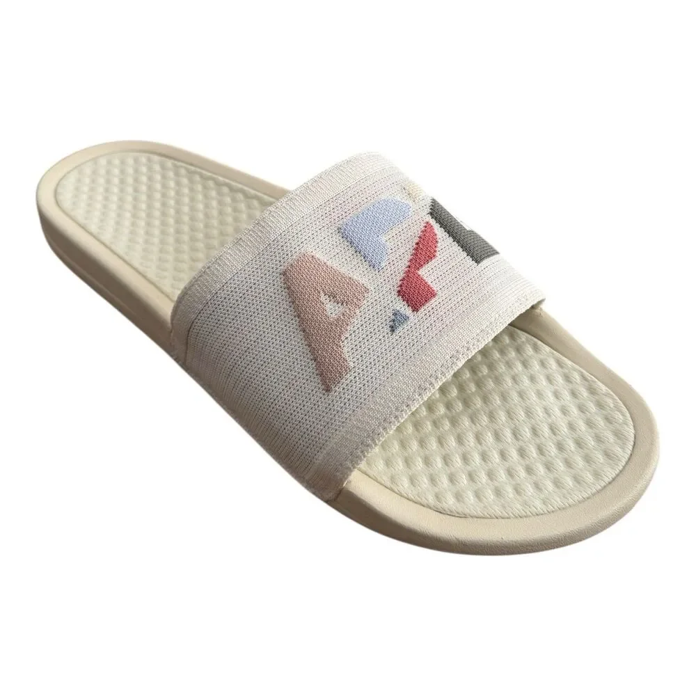 Athletic Propulsion Labs (APL) Big Logo TechLoom Men's Size 14 Multi Slides $130